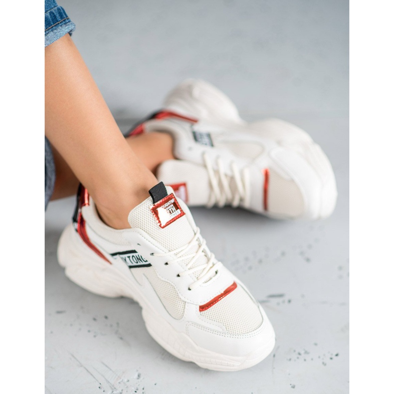 SHELOVET Calçados esportivos confortáveis castanho 1