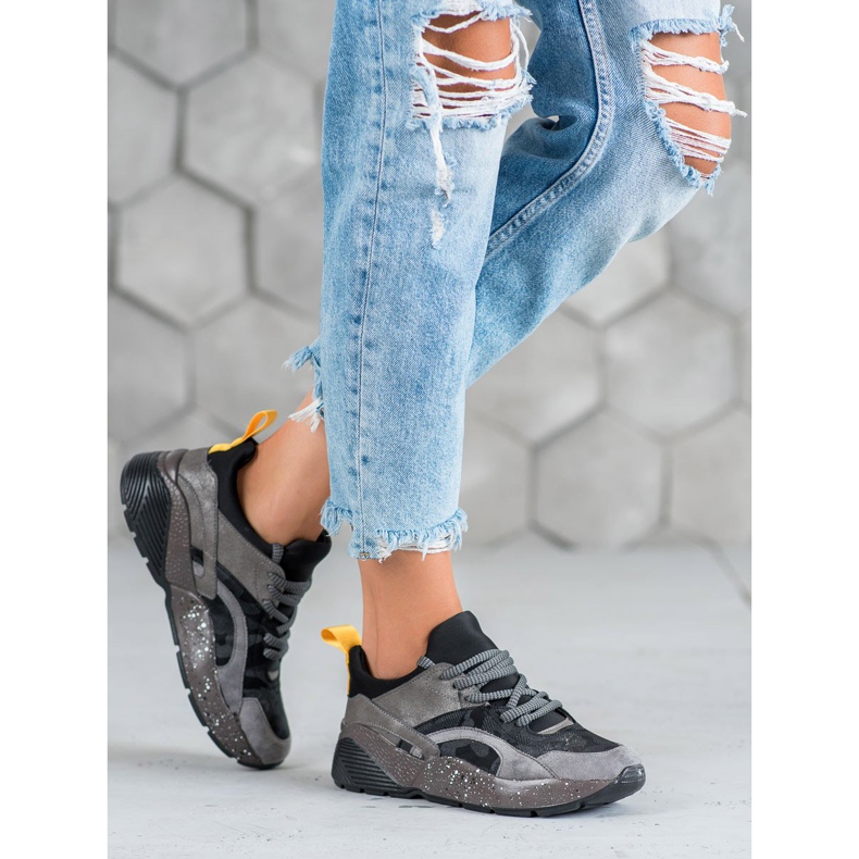 Muto Tênis Moro Confortáveis cinza 2