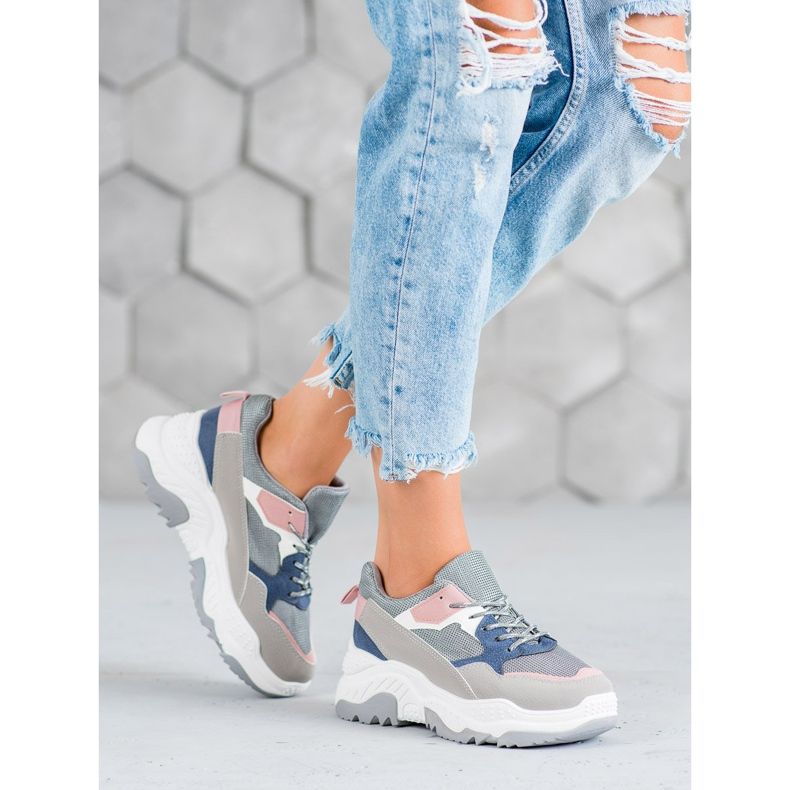 SHELOVET Tênis multicoloridos 1