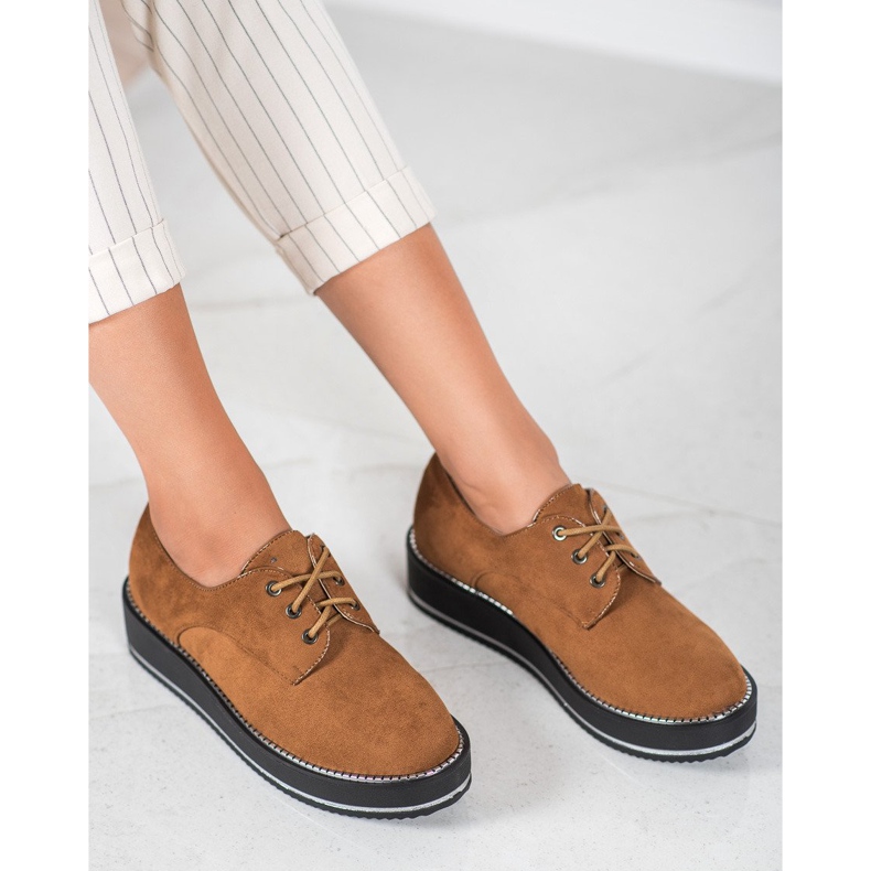 Forever Folie Sapatos na plataforma marrom 1