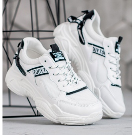 SHELOVET Calçados esportivos confortáveis branco 1