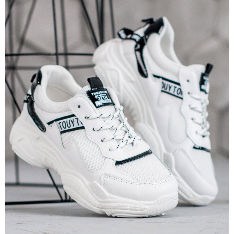 SHELOVET Calçados esportivos confortáveis branco 1