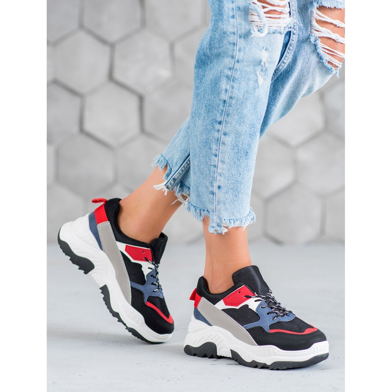 SHELOVET Tênis multicoloridos 1