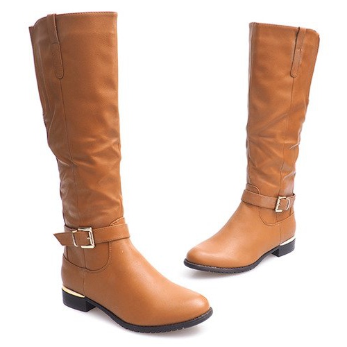 Botas quentes 14023 Camel castanho 1
