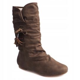 Botas quentes Saszki XQ38 Botas cáqui verde 2