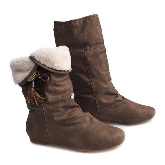 Botas quentes Saszki XQ38 Botas cáqui verde 1