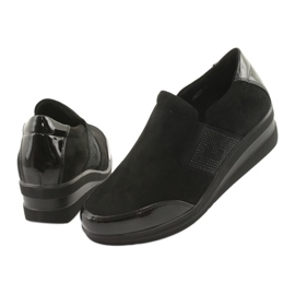 Sapatos pretos na cunha Sergio Leone 225 3