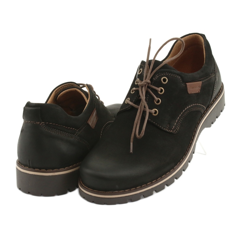 Sapatos masculinos Riko 858 pretos 3