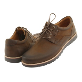 Sapatos amarrados Riko 761 marrom 3