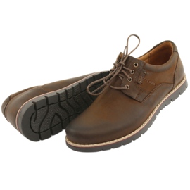 Sapatos amarrados Riko 761 marrom castanho 4