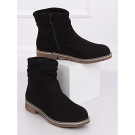Botas femininas pretas W862 pretas preto 2
