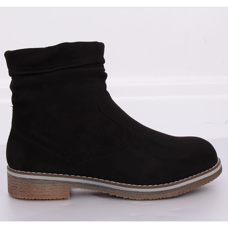 Botas femininas pretas W862 pretas preto 1