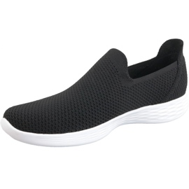 Skechers que você define W 14956-BKW preto 1