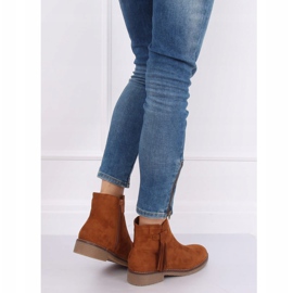 Botas Jodhpur com franjas camelo 8B907 Camel marrom 2