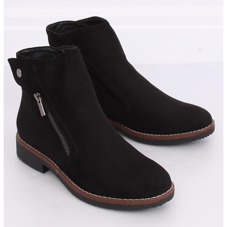 Botas Jodhpur pretas para mulheres 8B908 pretas preto 2