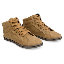 Tênis alto Konwers TD010 Camel castanho 2