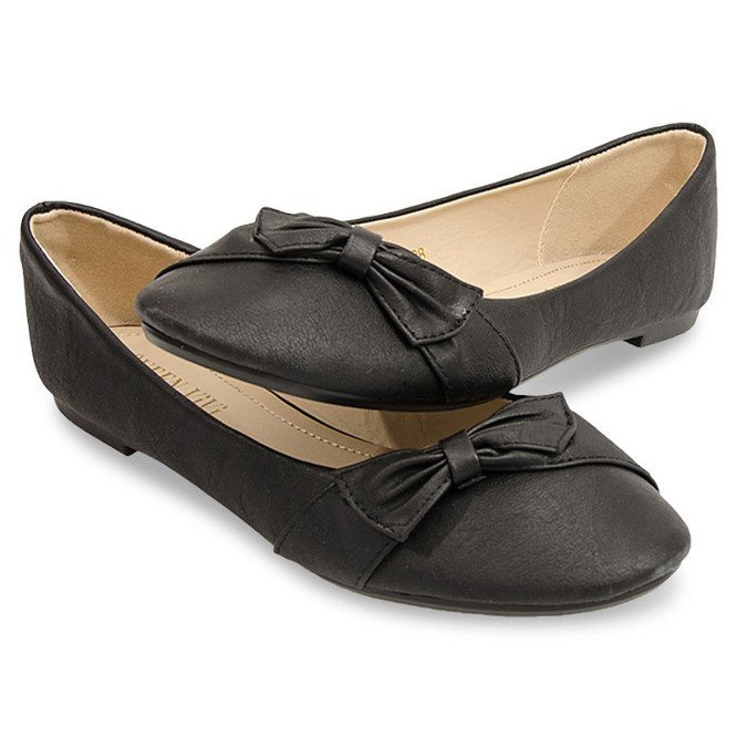 Bailarinas com arco 816 preto 1 Bailarinas com arco 816 preto 1