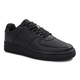 Sapatos esportivos Black Air Force preto 1