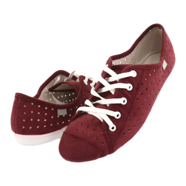 Sapatos juvenis Befado 310Q010 vermelho multicolorido 3