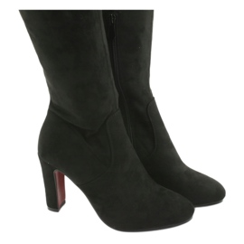 Botas pretas elásticas acima do joelho Filippo 996 preto 4 Botas pretas elásticas acima do joelho Filippo 996 preto 4