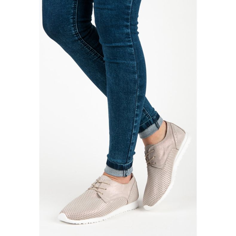 Tênis VINCEZA amarrado amarelo 2