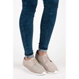 Tênis VINCEZA amarrado amarelo 1