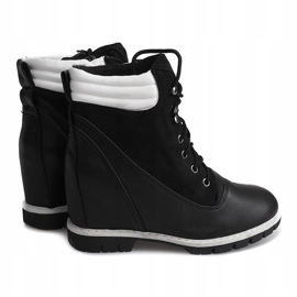 Cunhas de madeira isoladas CN865 pretas preto 1