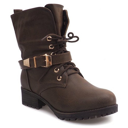 Botas caqui Workery 6616 verde 2 Botas caqui Workery 6616 verde 2