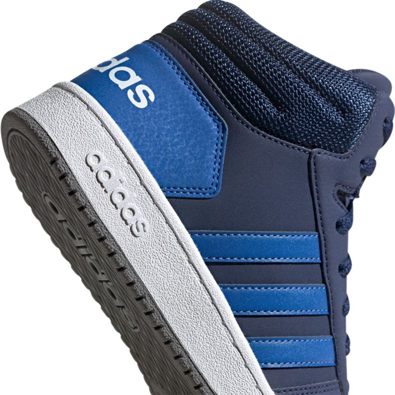Sapatos Adidas Hoops Mid 2.0 Jr EE6707 azul marinho 2