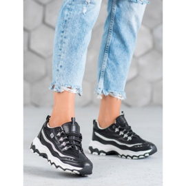 Yes Mile Tênis Com Brilho preto 1