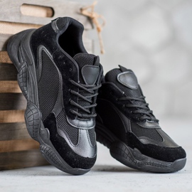 SHELOVET Tênis feminino preto 1