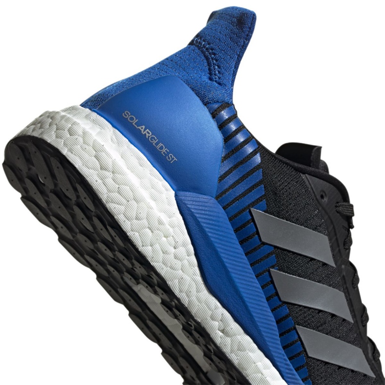 Sapatos Adidas Solar Glide St 19 M F34098 preto azul multicolorido 1