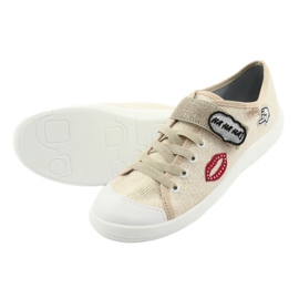 Calçados infantis Befado 251Q098 dourado 5