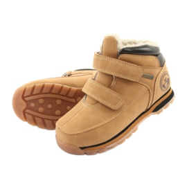 American Club Botas de velcro camelo americano ES marrom multicolorido 4