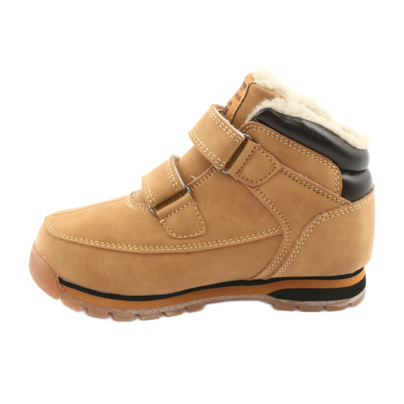 American Club Botas de velcro camelo americano ES castanho multicolorido 2