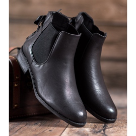 Seastar Chelsea Boots Com Fita preto 1 Seastar Chelsea Boots Com Fita preto 1