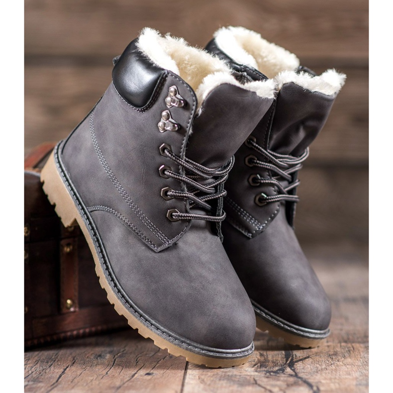 Super Me Caçadores Quentes cinza 2