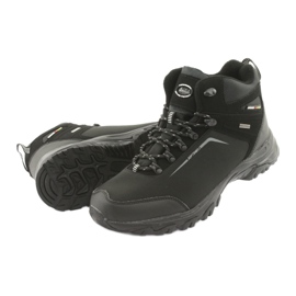 American Club Botas americanas de trekking de inverno com membrana preto 4