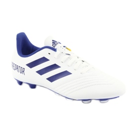 Chuteiras Adidas Predator 19.4 FxG Jr CM8542 branco 1