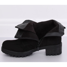 Botas femininas pretas Z144 pretas preto 2