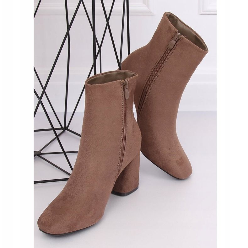 Salto alto bege 3486 Khaki 1