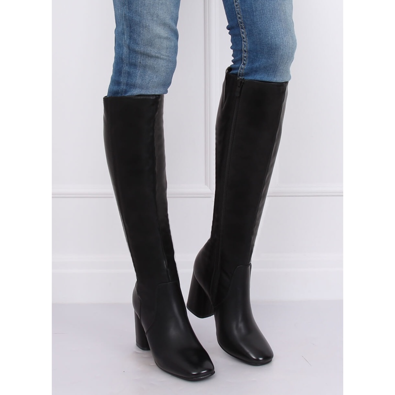 Preto clássico de salto alto 5319 Preto 2