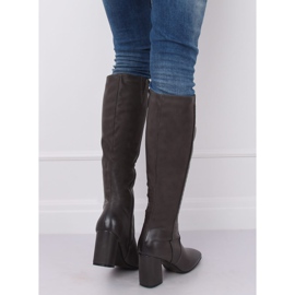 Cinza Salto alto clássico cinza 5319 Cinza 2