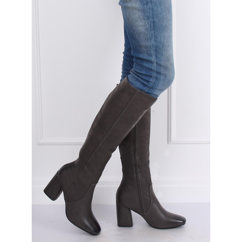 Cinza Salto alto clássico cinza 5319 Cinza 1