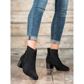 Filippo Botas de camurça clássicas preto 1