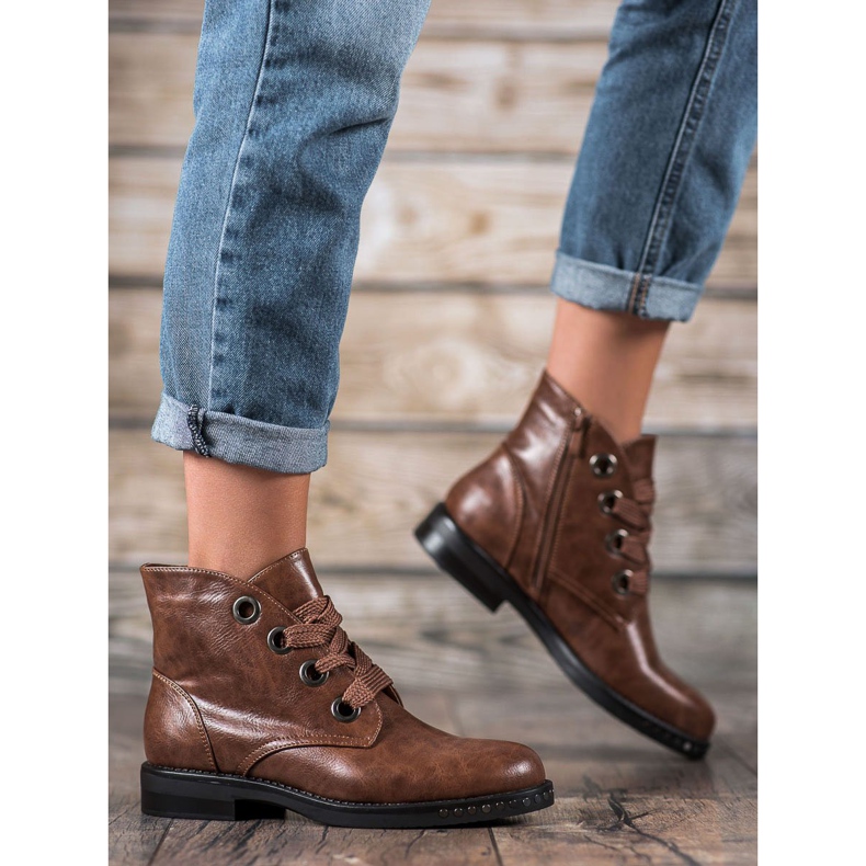 Cm Paris Botas de camelo castanho 1