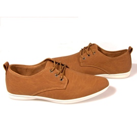 Sapatos elegantes -82 Camel castanho 2