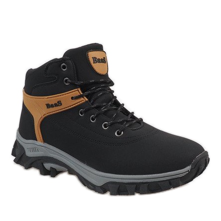 Botas de neve pretas com isolamento 299-1 preto 1 Botas de neve pretas com isolamento 299-1 preto 1