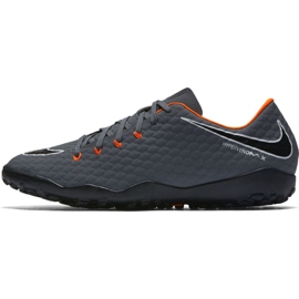 Chuteira Nike Hypervenom PhantomX 3 cinza cinza 1