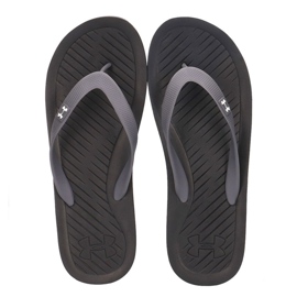 Chinelos Under Armour AtlanticDune M 1252506-004 preto cinza 1